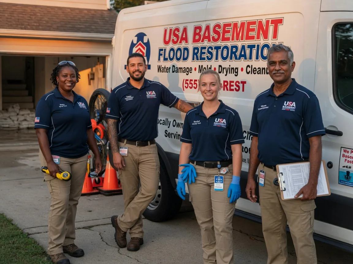Basement Flood Cleanup company in Treece, KS